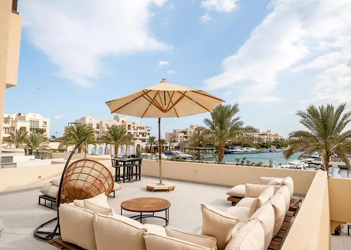 Elegant Fanadir Marina 2br • Ground Floor Hurghada
